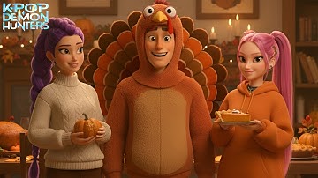 Thanksgiving Chaos Demon Hunters (Animated Music Video) Croco Beat