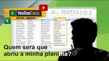 📂 Registro de aberturas de sua planilha Excel com VBA. #planilhaexcel #macroExcel