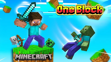 Minecraft OneBlock Adventure – A New Beginning