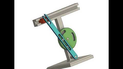 Quick return mechanism  modeling using onshape