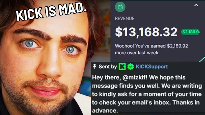 Kick Staff already hate Mizkif | Leaked Revenue has fans freaking out | Mass deleting of "fan posts"