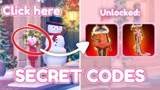 Download lagu *3 NEW CODES!!* & 25 SECRETS IN THE NEW *WINTER UPDATE* IN DRESS TO IMPRESS SECRET CODE!!
