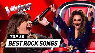 The BEST ROCK Blind Auditions on The Voice!