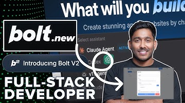 🚀 Bolt.new V2 is HERE – The Ultimate Full-Stack AI Coder!