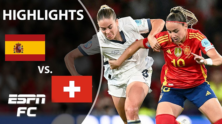 Spain vs. Switzerland | Women’s Euro 2025 Highlights | ESPN FC