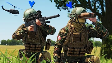 We Raided Milsim Players with a Sniper / Spotter Duo