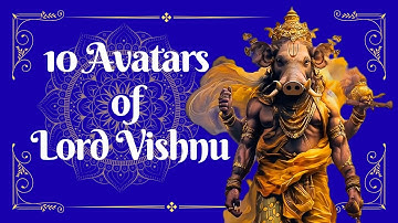 The 10 Avatars of Vishnu in 3- Minutes! (Divine AI Animation)