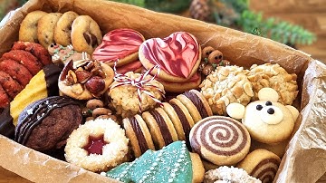 ONE Dough, 14 AMAZING Christmas Cookies🌲Easy Holiday Cookie Recipe