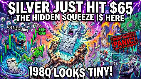 Silver Hits $65 Record High: The Hidden Squeeze Is HERE – 1980 Looks Tiny!