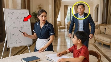 Tỷ phú bất ngờ trở về sớm – chết lặng khi phát hiện cô giúp việc nghèo đang dạy học con trai mình!
