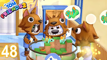 Ginger Coming in Christmas - My Talking Tom Friends 2 Gameplay Part 48 (Android/iOS)