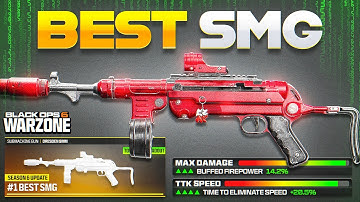 I Built the *NEW* BEST SMG META LOADOUT in WARZONE BO6! (Best SMG Class Build for Warzone 3)