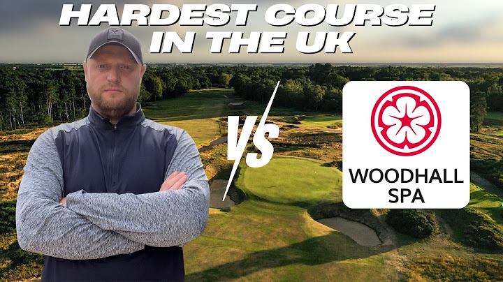 What can an AVERAGE golfer score around WOODHALL SPA? Hotchkin Course!