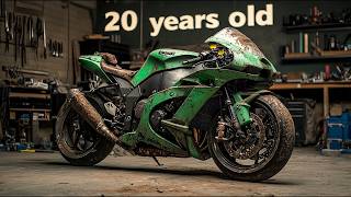 KAWASAKI Ninja Full Restoration | Restored KAWASAKI Four-stroke Sport Motorcycle