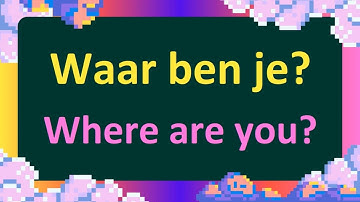 Learn 300+ Basic Dutch WHAT, WHEN and WHERE Questions for Fluent Conversations!