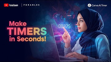 Make Timers in Seconds! - How to Create Countdown Timer Using Canva AI Tutorial