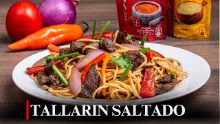 ASÍ SE PREPARA EL MEJOR TALLARIN SALTADO I COMIDA PERUANA I SONQU