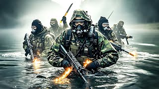 Drug dealers kidnapped hostages on the island，the special police blew up their lair from underwater！