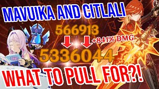 Mavuika AND Citlali Showcase! Pull Guide and Constellations! Genshin Impact 5.3