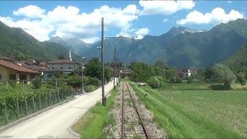 ★ 🇨🇭 Castione-Arbedo - Cama (no longer exists) cab ride [22.6.2012] Switzerland