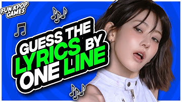 ⭐️GUESS THE KPOP SONG BY THE LYRICS: JUST ONE LINE! | KPOP QUIZ - FUN KPOP GAMES 2025