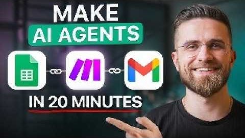 Make AI Agents from Zero in 20 Minutes - Beginners Tutorial