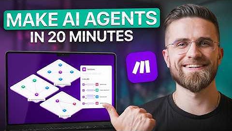 Make AI Agents from Zero in 20 Minutes - Beginners Tutorial