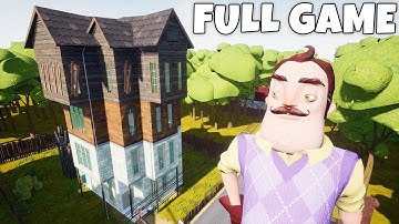 Hello Neighbor - Hello Vecine | Full Game Walkthrough
