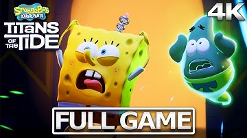 SpongeBob SquarePants: Titans of the Tide Full Gameplay Walkthrough / No Commentary【FULL GAME】4K