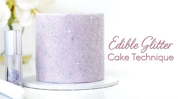 Make Your Cakes Sparkle With Edible Glitter ✨