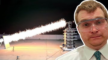 He Built a Lightning Gun -  Nuclear Engineer Reacts to Lightning on Demand