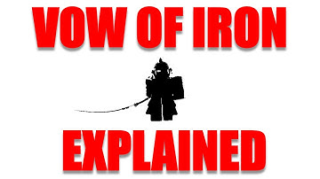 The Lore Behind VOW OF IRON | Deepwoken Lore