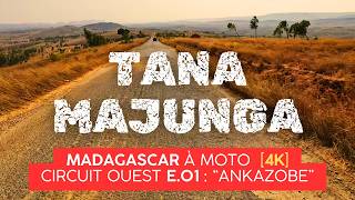 E01. Antananarivo-Majunga [4K] 1/3 - RN4 MADAGASCAR 🇲🇬 West Madagascar motorcycle trip: Ankazobe