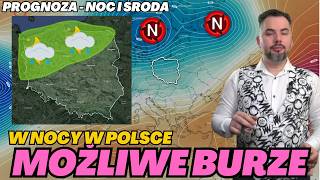 Burze możliwe w nocy z 7/8 stycznia. Konwekcja na północy Polski. PROGNOZA POGODY