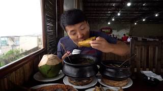Eating the ORIGINAL Bulalo in Tagaytay Philippines - MUST TRY Filipino Dish