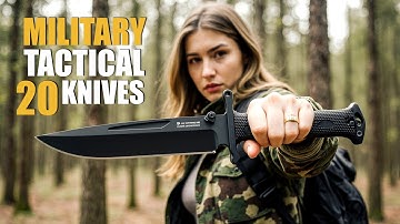 20 Incredible Military Tactical Knives for Survival and Self-Defense | Cold Steel or TOPS Knives?