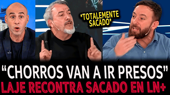 ¡AGUSTIN LAJE CRUZÓ a los KUKAS que SE ROBARON el PAIS y DEJÓ en SHOCK a TREBUCQ!