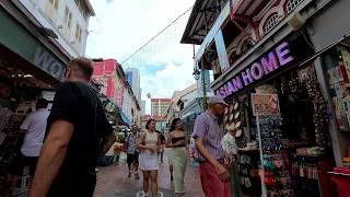 Weekday afternoon walk from Maxwell MRT Station to Chinatown MRT Station | November 2025