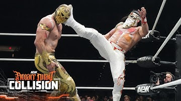 Bandido vs Mascara Dorada: HOOGTEPUNTEN VAN DE ROH World Championship WEDSTRIJD! | AEW Collision,...