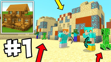 Building World Craft City Multiplayer Survival Series Part 1 | Survival Walkthrough Gameplay
