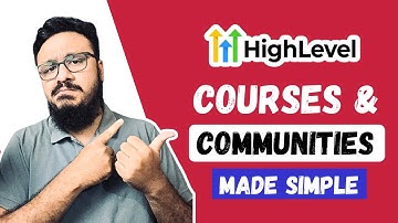 GoHighevel Lidmaatschap Cursussen & Communities Functie Tutorial