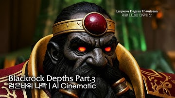 WoW | Blackrock Depths Finale (Part.3) | 검은바위 나락 최종장 | 4K AI Cinematic | “제왕 타우릿산"