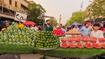 DE GEKSTE BAZAAR VAN KOERDISTAN 🇮🇶 ONWERKELIJKE Streetfoodtour in Slemani!