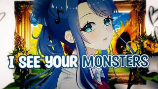 Nightcore - I See Your Monsters (Sinnon Cover) | Lyrics