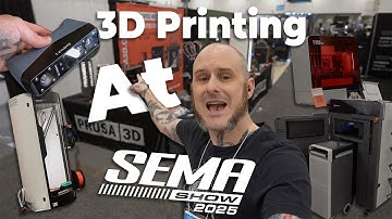 The Future of Custom Cars?! - 3D Printing at SEMA 2025!