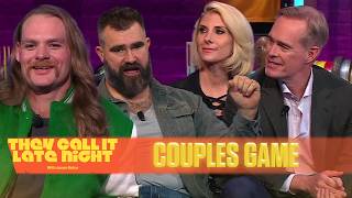 Jason & 'Kylie' Kelce vs. Joe Buck & Michelle Beisner-Buck | They Call It Late Night