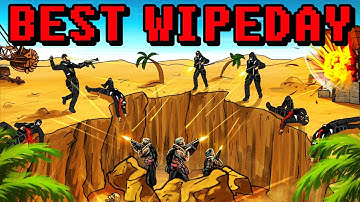 Defeating a Clan for the BEST WIPEDAY EVER - Rust (Trio Survival)