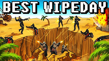 Defeating a Clan for the BEST WIPEDAY EVER - Rust (Trio Survival)