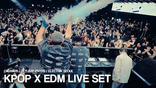 KPOP x EDM Live Set @ Academy LA | @tfti B2B IZNYRS | Electrik Seoul | cachäus