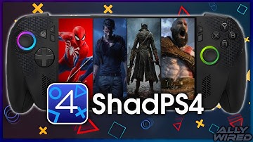 PlayStation 4 Emulator on ROG Xbox Ally X - ShadPS4 Emulator Setup Guide